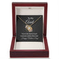 To My Aunt | Happy Mother's Day | Love Knot Necklace