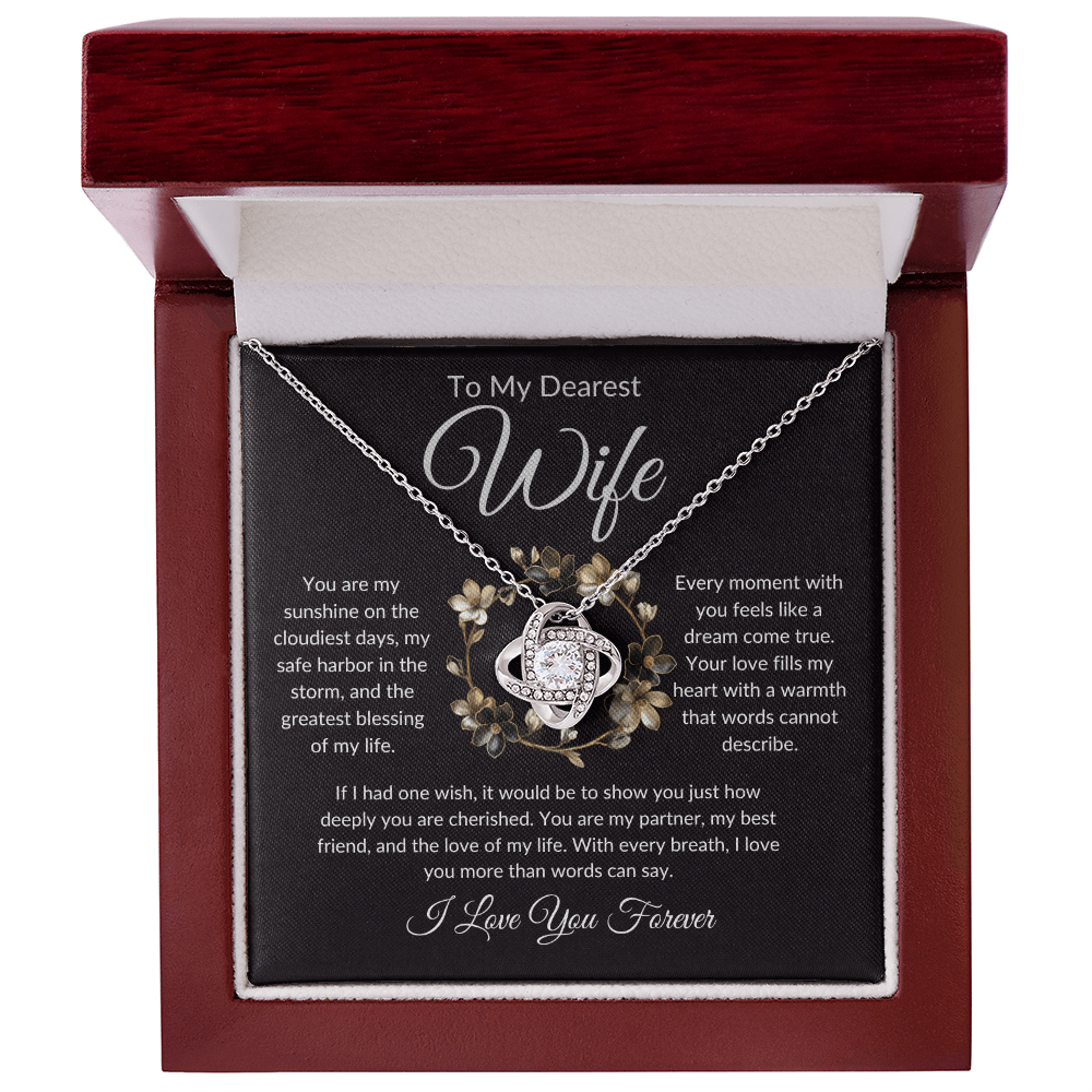 To My Dearest Wife | Happy Mother's Day, Merry Christmas, Happy Birthday Gift