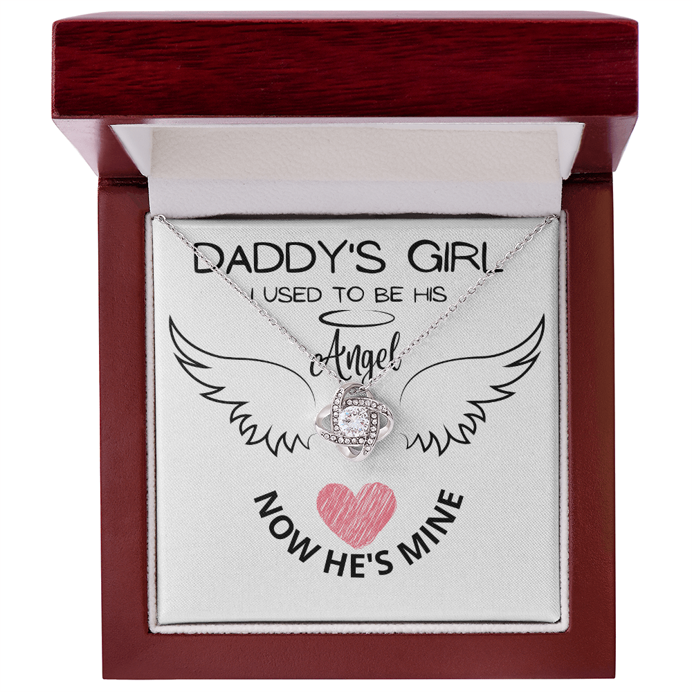 Daddy's Gift | Memorial Gift, Love Knot Necklace