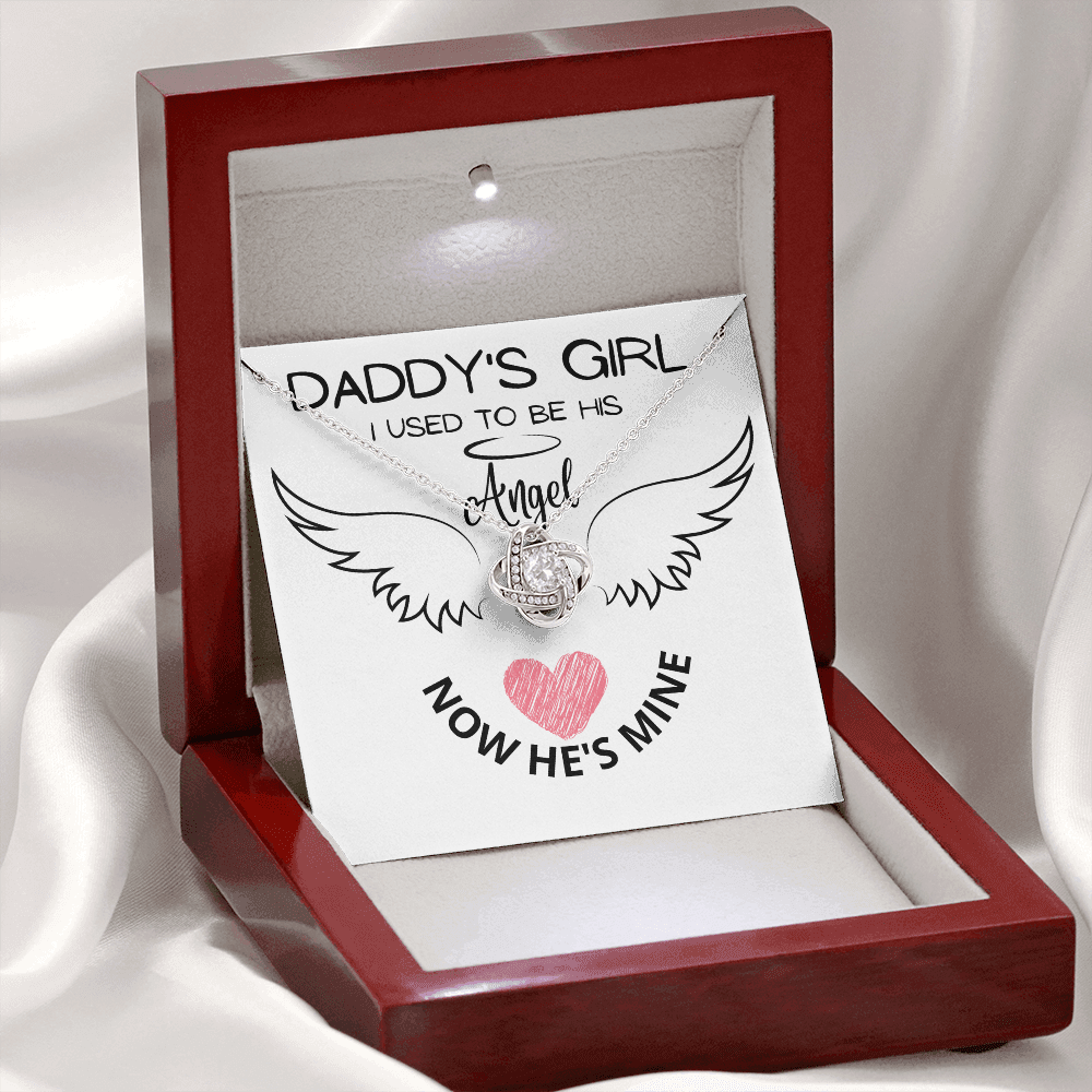 Daddy's Gift | Memorial Gift, Love Knot Necklace