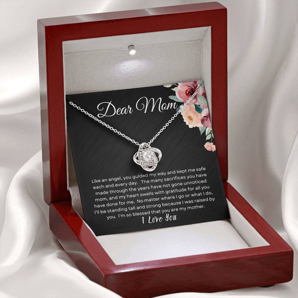 Dear Mom | Mother's Day Necklace, Mom Birthday Gift, Unique Mother's Day Gift Ideas