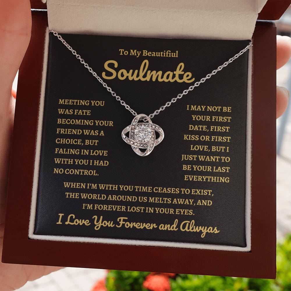 To My Beautiful Soulmate Necklace