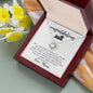 To My Daughter | Congratulations | Love Knot Necklace | Love, Mom