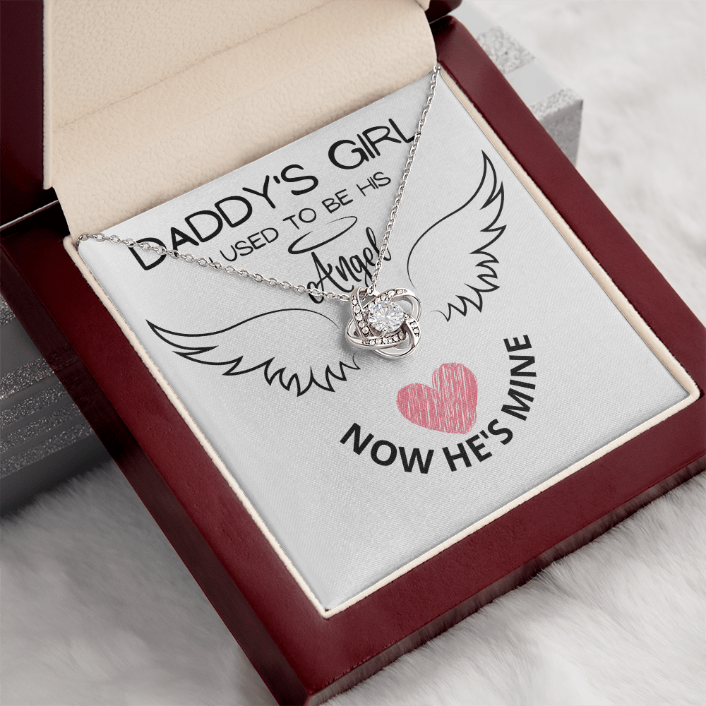 Daddy's Gift | Memorial Gift, Love Knot Necklace