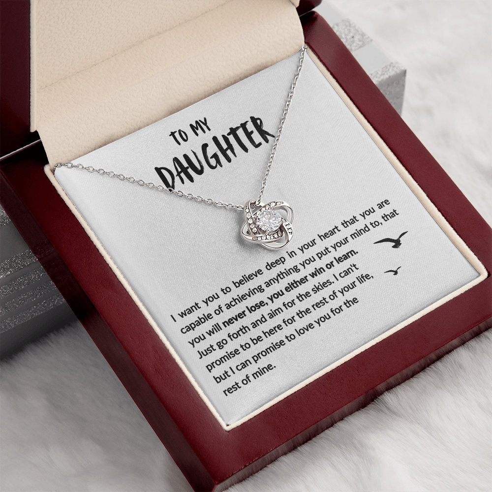 To My Daughter| You Will Never Lose, You Either Win or Learn