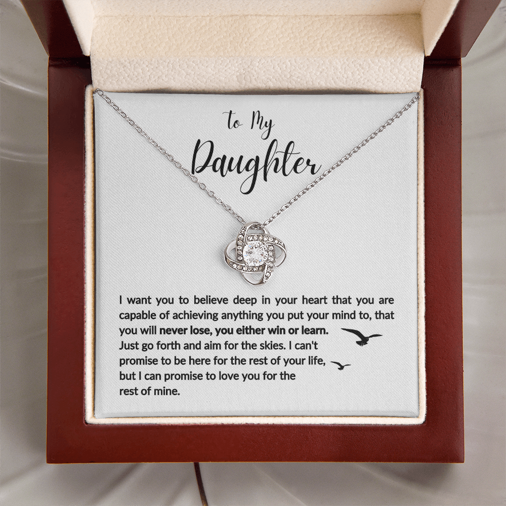 Best Gift For Daughters! To My Daughter Necklace