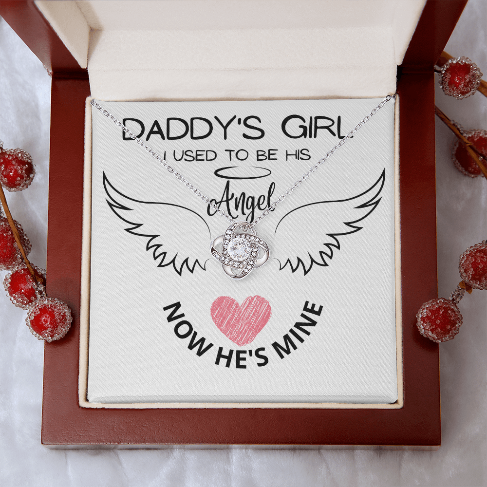 Daddy's Gift | Memorial Gift, Love Knot Necklace