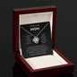 Mom - You're The World - Love Knot Necklace From Daughter