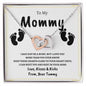 To My Mommy | May Just Be a Bump, But I Can't Wait To Meet You | Love, Kisses & Kicks | From Your Tummy