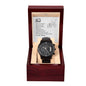 To My Dad Gift Watch | A Father's Is A Daughter's First True Love, Valentine's Day Gift, Birthday Gift, Father's Day Gift