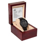 To My Dad Gift Watch | A Father's Is A Daughter's First True Love, Valentine's Day Gift, Birthday Gift, Father's Day Gift