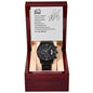 To My Dad Gift Watch | A Father's Is A Daughter's First True Love, Valentine's Day Gift, Birthday Gift, Father's Day Gift