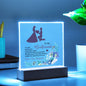 To My Girlfriend | If I Could Give You One Thing In Life | Love, Your Boyfriend - Square Acrylic Plaque