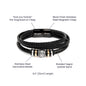 To My Son | I Love You | Congratulations Bracelet