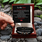 To My Son - Love You Forever, Valentine's Day Gift for Him, Birthday Gift, Special Occasion Bracelet
