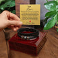 To My Love | Happy Valentine's Day Gift | I'd Spend My Last Breath Whispering 'I Love You' | Love You Forever Bracelet