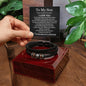 To My Son, Never Forget How Much I Love You | Congratulations Bracelet