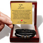 To My Love | Happy Valentine's Day Gift | I'd Spend My Last Breath Whispering 'I Love You' | Love You Forever Bracelet