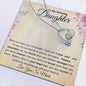 To My Amazing Daughter | Forever Love Necklace | Christmas Gift, Birthday Gift