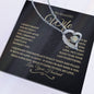 To My Beautiful Wife | Forever Love Necklace - BG