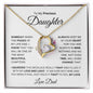 To My Precious Daughter | Just Hold This Tight To Feel My Love