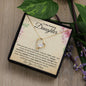 To My Amazing Daughter | Forever Love Necklace | Christmas Gift, Birthday Gift