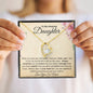 To My Amazing Daughter | Forever Love Necklace | Christmas Gift, Birthday Gift