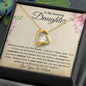 To My Amazing Daughter | Forever Love Necklace | Christmas Gift, Birthday Gift