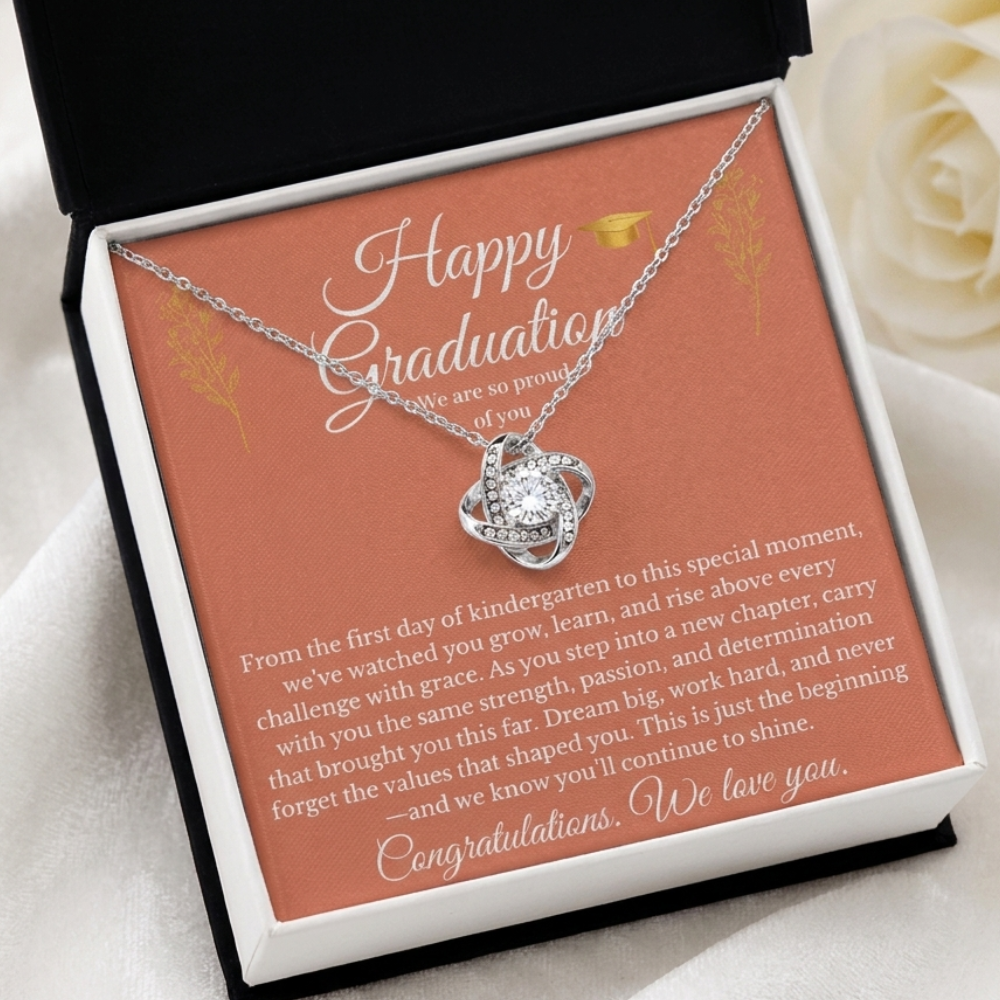 To My Daughter Graduation Necklace – Meaningful Keepsake Gift