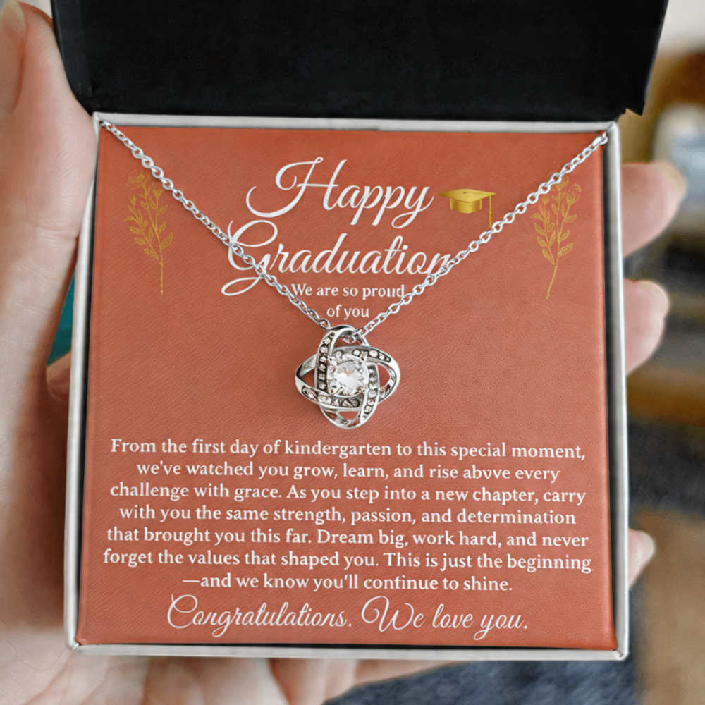 To My Daughter Graduation Necklace – Meaningful Keepsake Gift