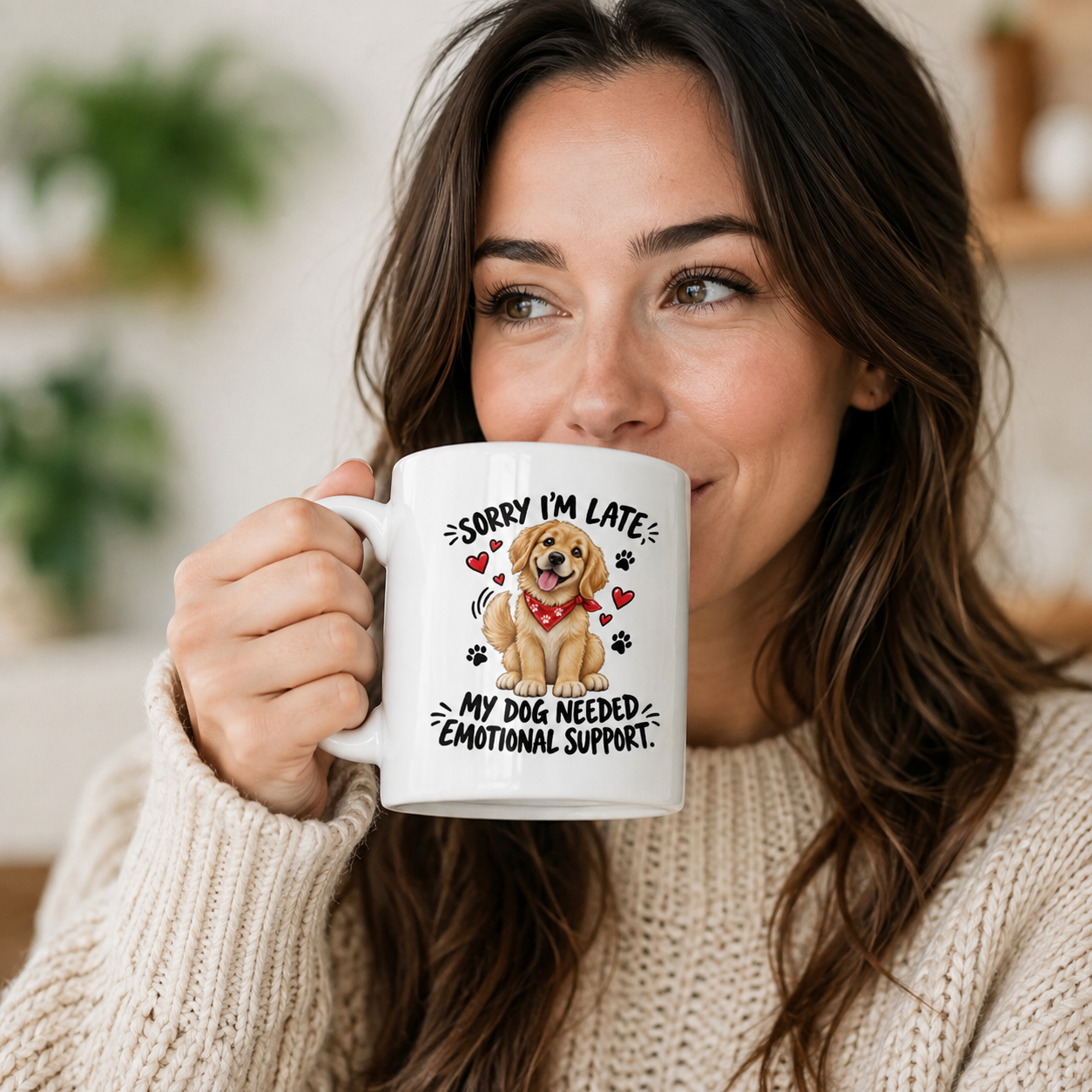My Dog Needed Emotional Support Mug – Funny Dog Lover Gift