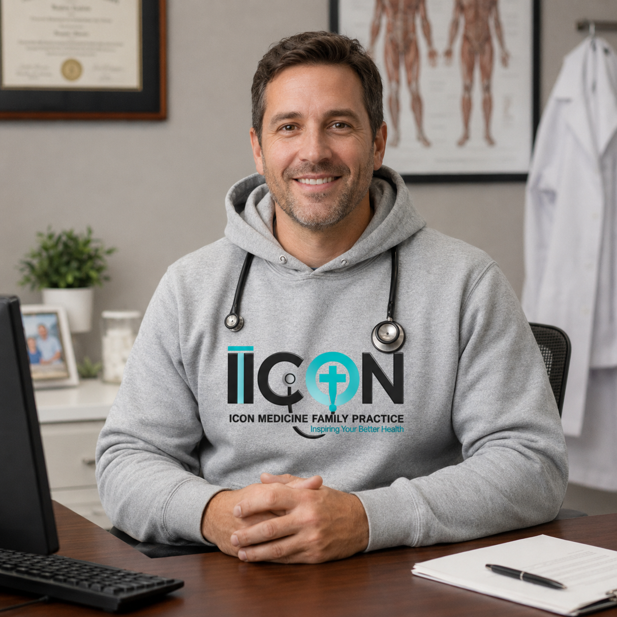 Medicine Family Practice Pullover – Custom ICON Sweatshirt
