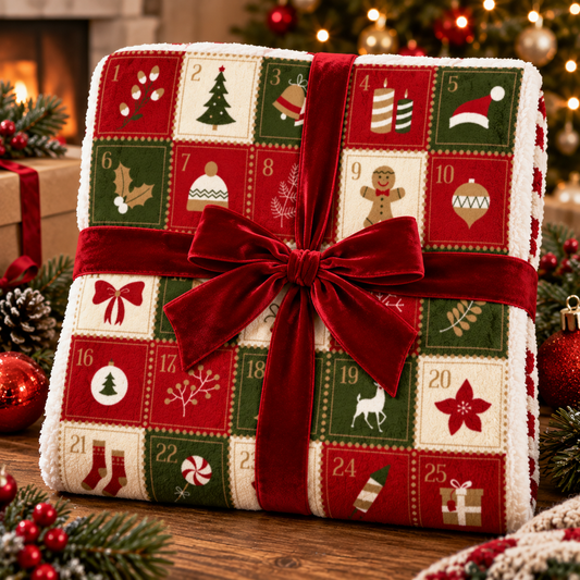 Cozy Christmas Blanket | Holiday Gift
