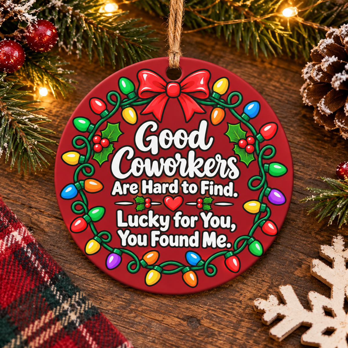 Good Coworkers Christmas Ornament | Meaningful Coworker Gift