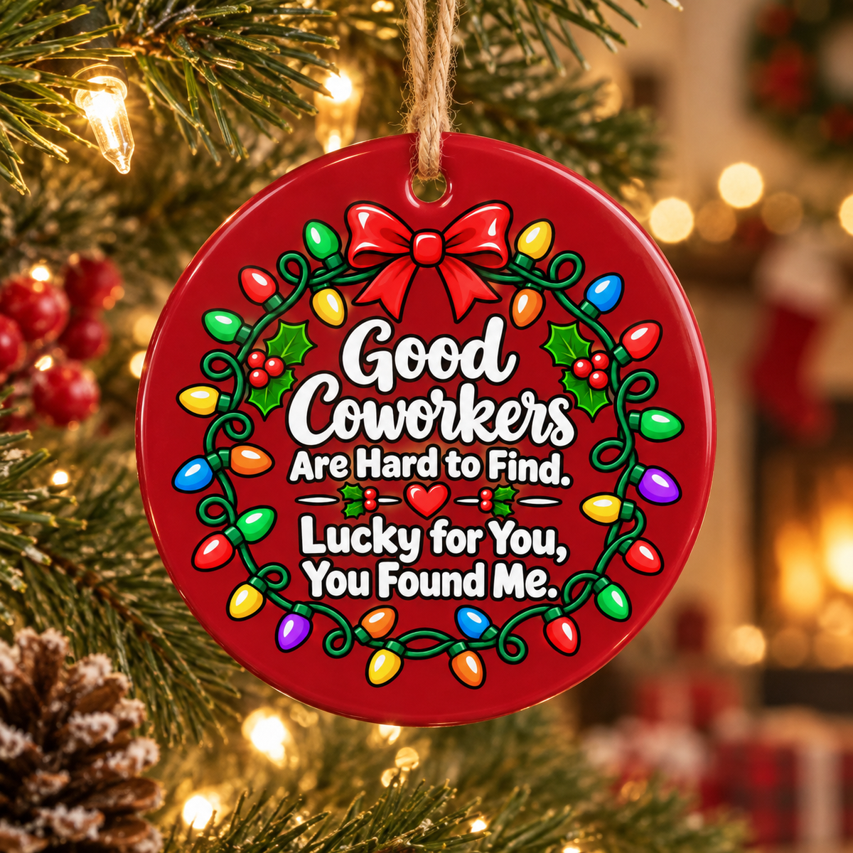Good Coworkers Christmas Ornament | Meaningful Coworker Gift