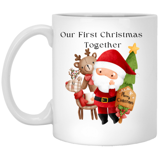 First Christmas Together 11 oz. White Mug