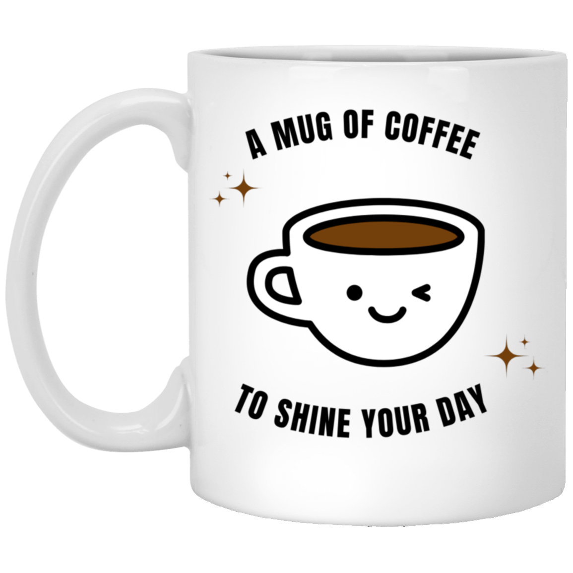 A Mug of   Coffee 11 oz. White Mug
