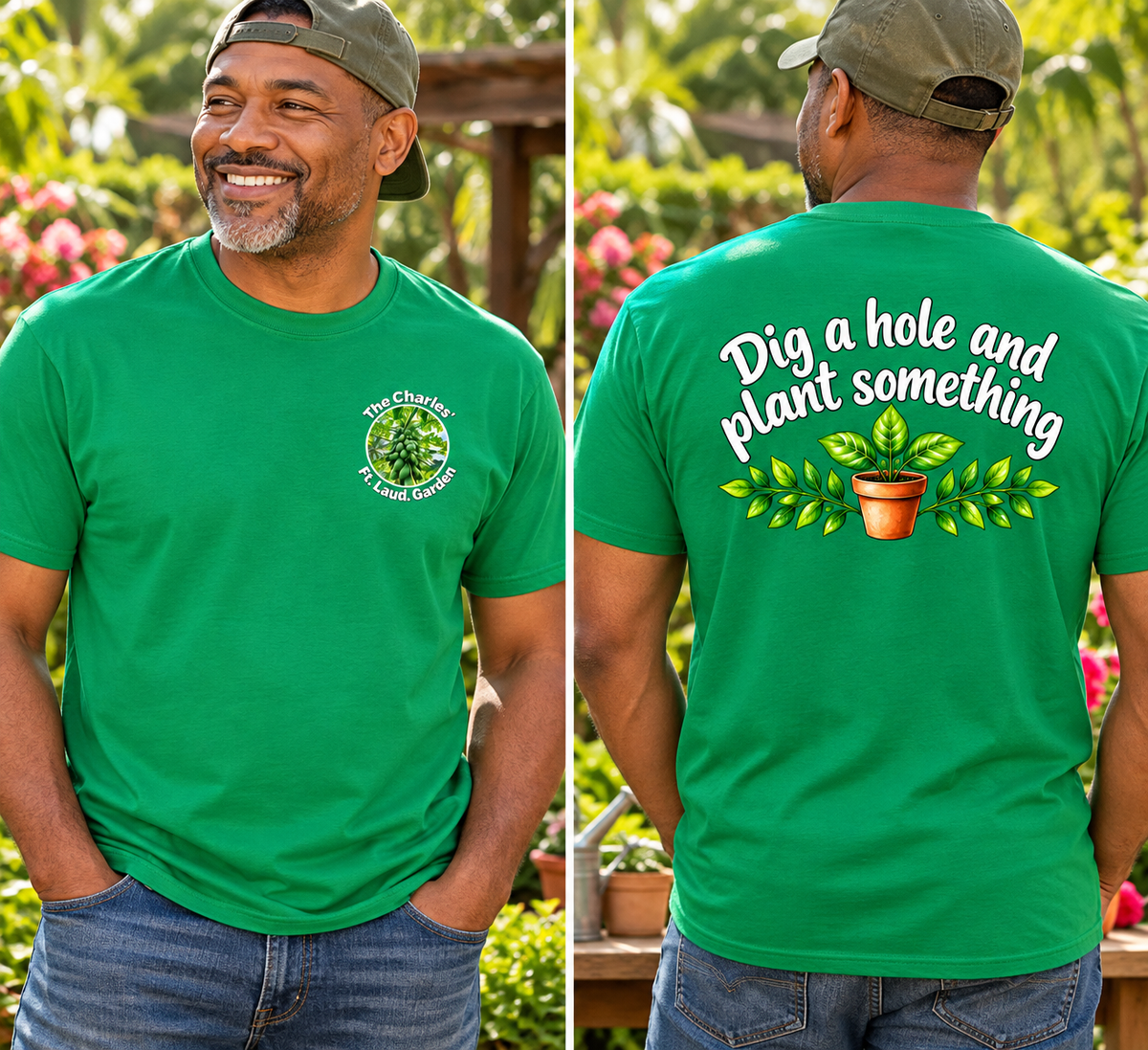 Dig a Hole & Plant Something – Garden Lover T-Shirt