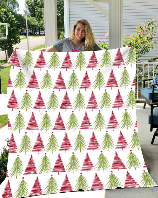 Christmas Tree Blanket | Christmas Gift