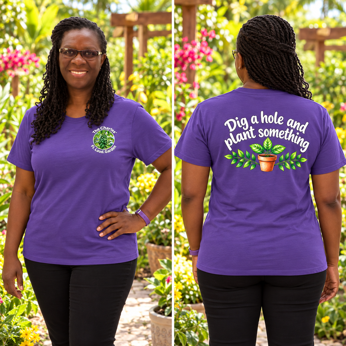 Dig a Hole & Plant Something – Garden Lover T-Shirt