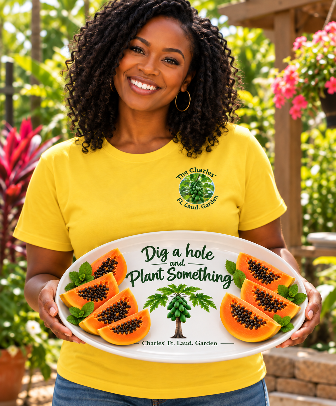 Dig a Hole & Plant Something – Garden Lover T-Shirt