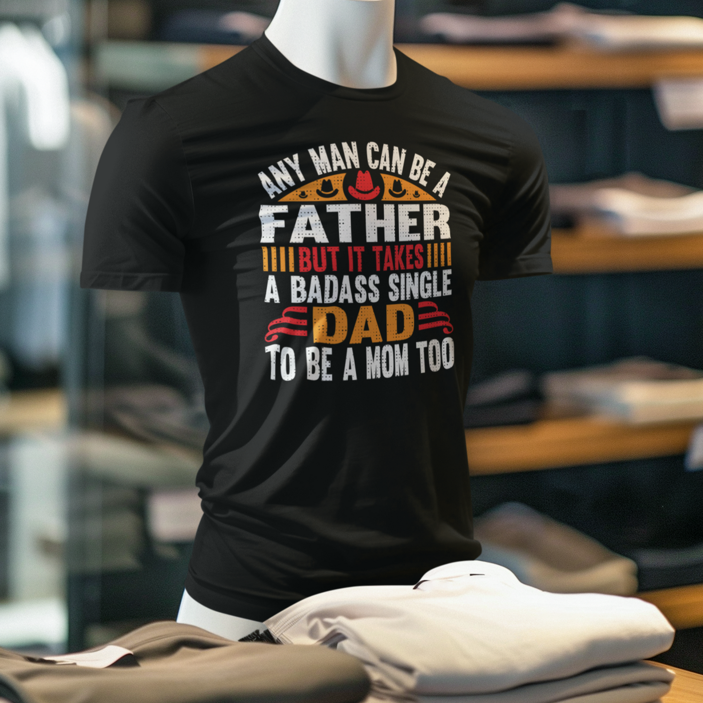 Any Man Can Be a Father  T-Shirt