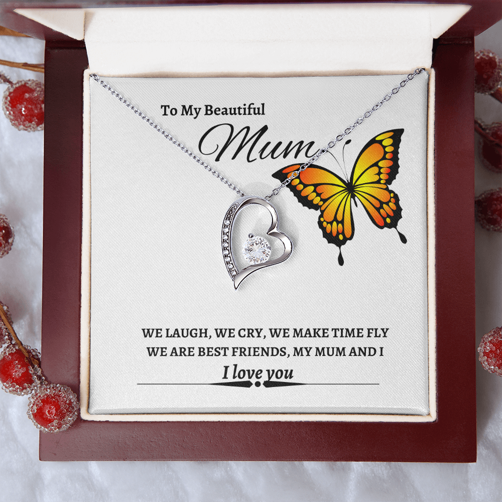 To My Beautiful Mum | Forever Love Necklace