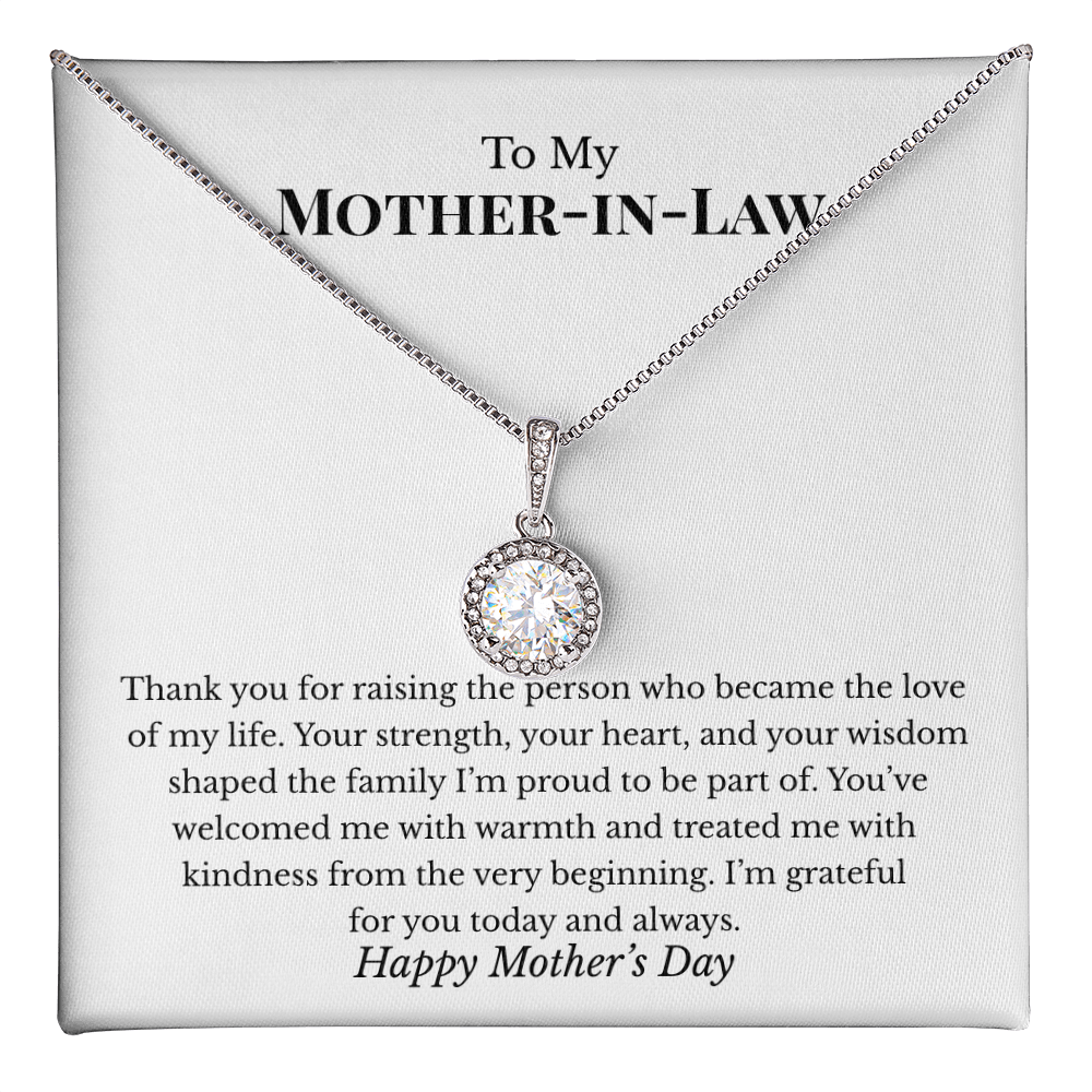 To My Mother‑in‑Law – Heartfelt Mother's Day Necklace Gift