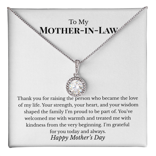 To My Mother‑in‑Law – Heartfelt Mother's Day Necklace Gift