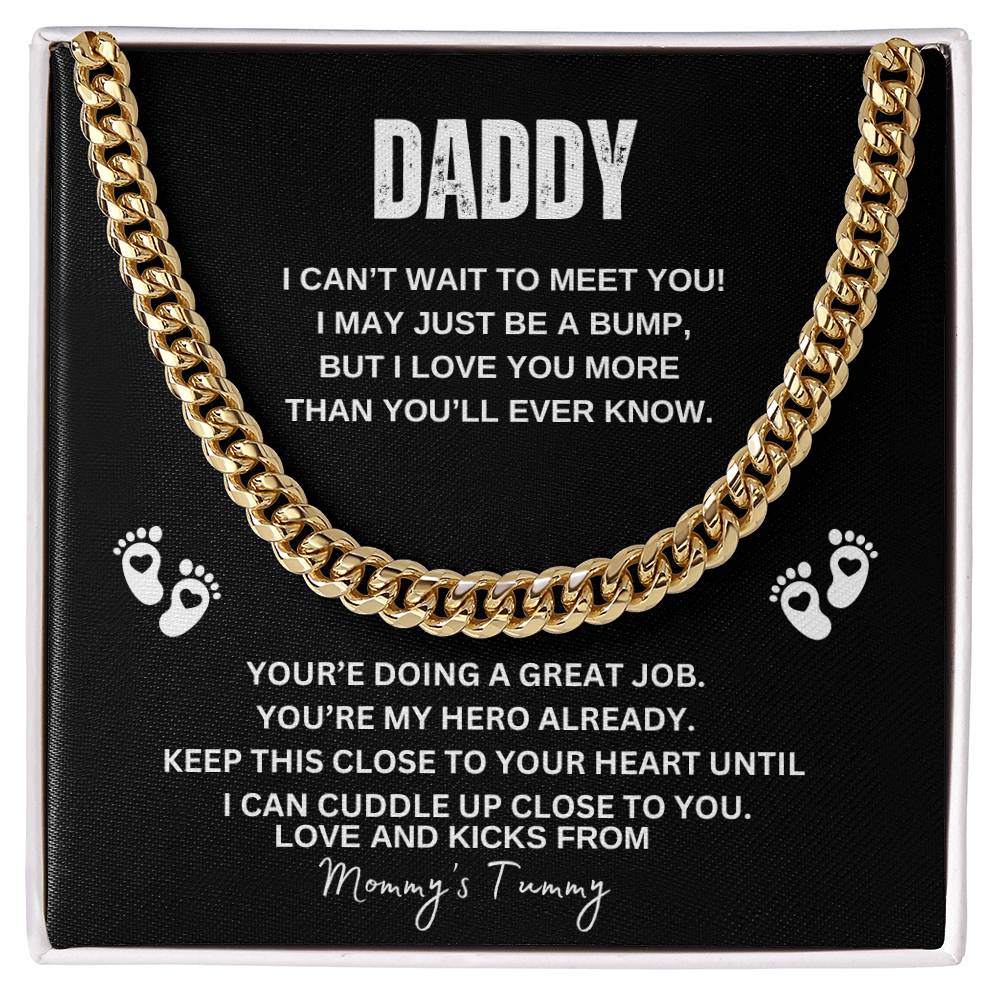From The Bump Cuban Link Chain | Father's Day Gift