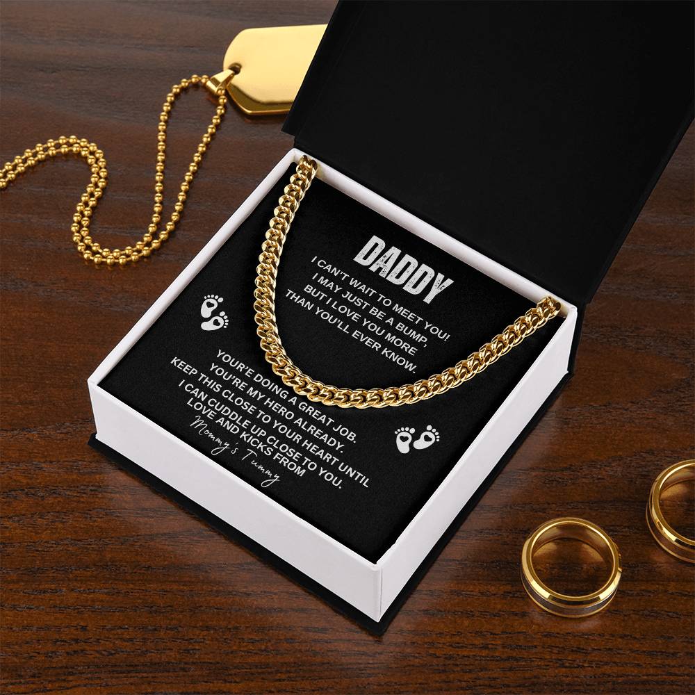 From The Bump Cuban Link Chain | Father's Day Gift