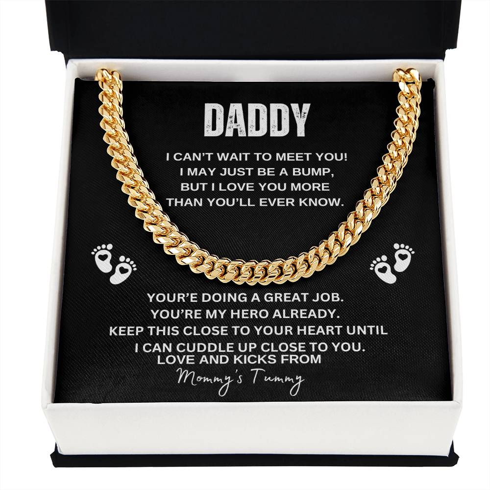 From The Bump Cuban Link Chain | Father's Day Gift