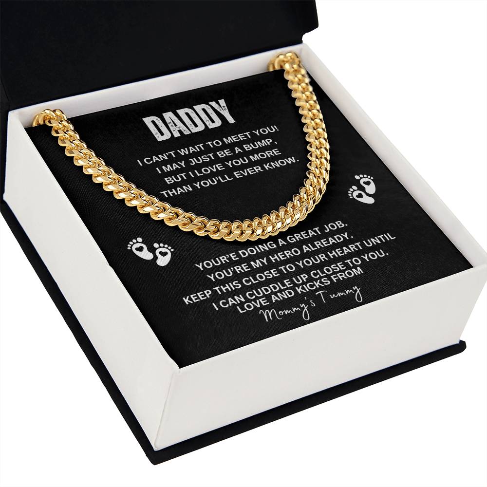 From The Bump Cuban Link Chain | Father's Day Gift