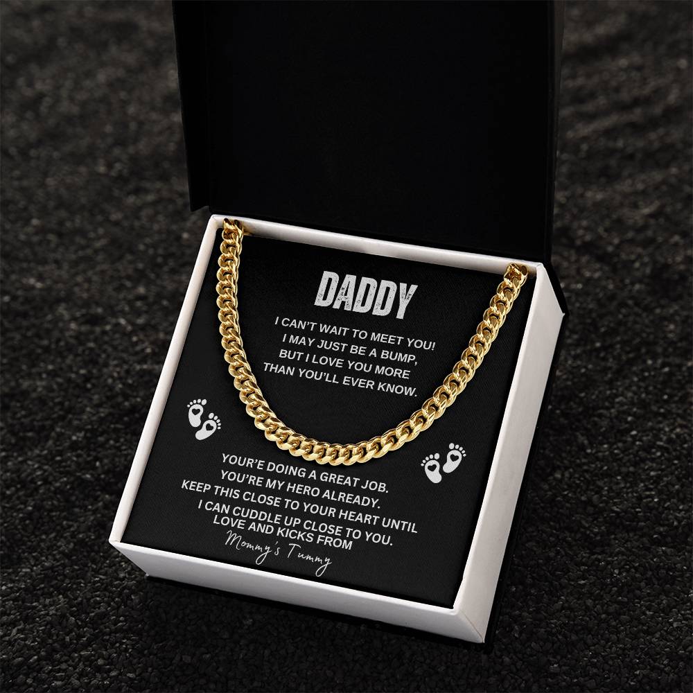 From The Bump Cuban Link Chain | Father's Day Gift